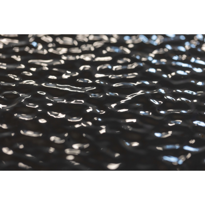 Dubai Decor Luxury PET-36 Metal Series falpanel "Waved", 2800 x 1220 x 8 mm, Black