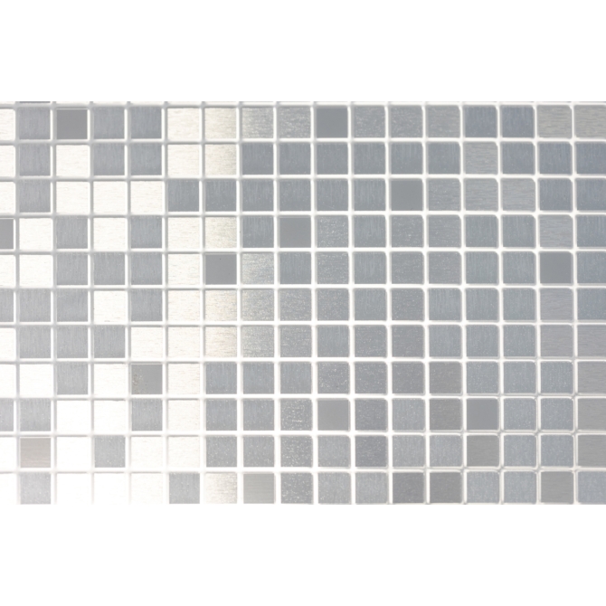 Dubai Decor Luxury PET-53 Cube Series falpanel, 2800 x 1220 x 8 mm, White