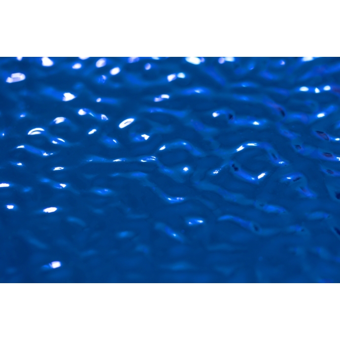 Dubai Decor Luxury PET-99 Metal Series falpanel "Waved", 2800 x 1220 x 8 mm, Blue
