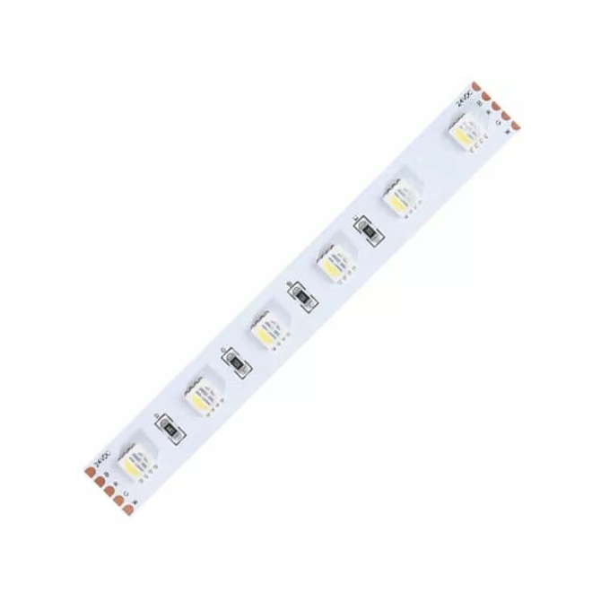 PLED 24V LED szalag beltéri, RGB+Természetes fehér, 17W, 5050-60, 1000 lumen