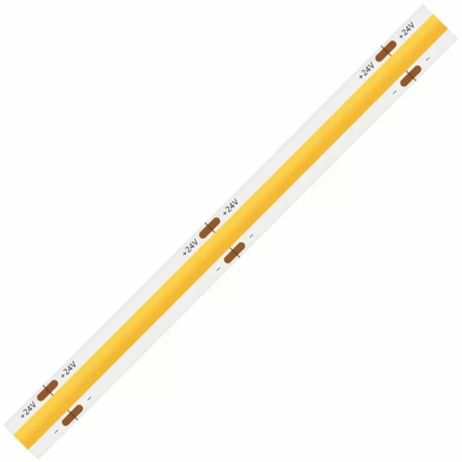 PLED 24V COB LED szalag beltéri, 6400K, 4W, 320 LED, 360 lumen