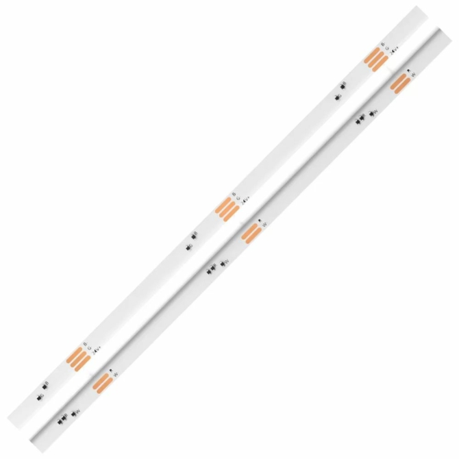 PLED 24V COB LED szalag beltéri, RGB+3000K, 16W, 560 LED, 850 lumen