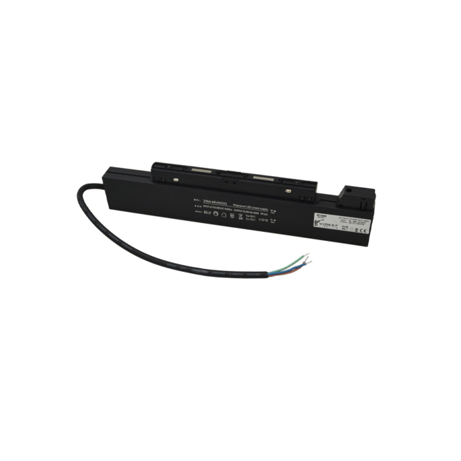 VIOKEF R1098 Magnetic 48V-os belső tápegység, 400W, 310 x 65 x 23 mm, fekete