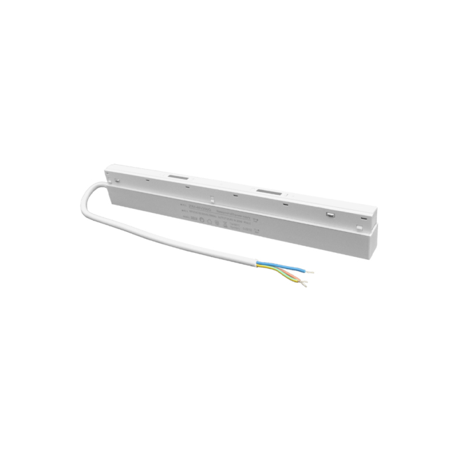 VIOKEF R1099 Magnetic 48V-os belső tápegység, 200W, 300 x 45 x 23 mm, fehér
