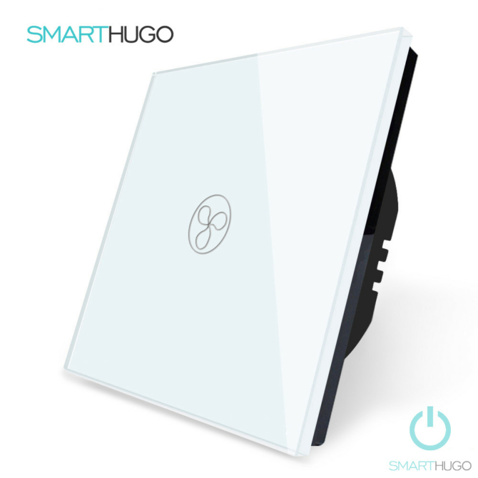 SmartHugo 1 Körös Fehér Ventilátor Kapcsoló