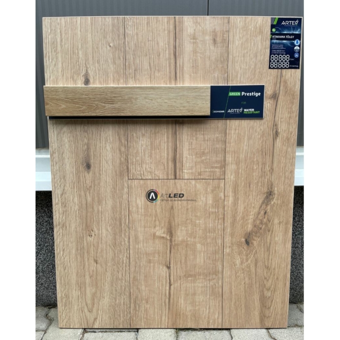 Arteo vízálló laminált padló 8mm XL 55092 Atakama tölgy WR 129 cm x 28 cm
