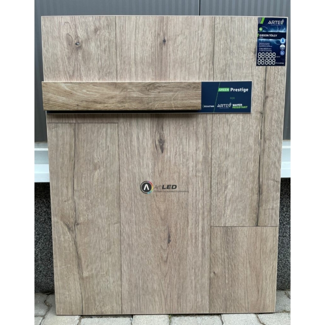Arteo vízálló laminált padló 8mm XL 55087 Gibson tölgy WR 129 cm x 28 cm