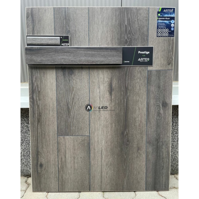 Arteo vízálló laminált padló 8mm XL 54837 Hradok tölgy WR 129 cm x 28 cm