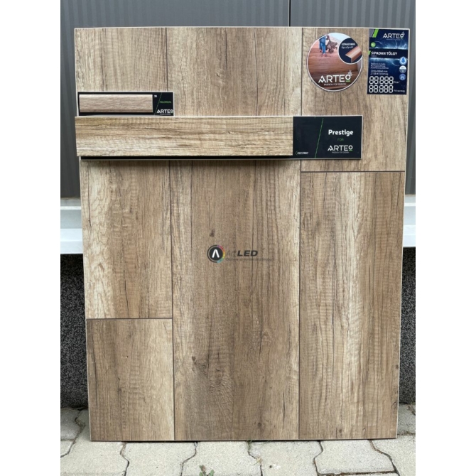 Arteo vízálló laminált padló 8mm XL 54814 Sipadan tölgy WR 129 cm x 28 cm